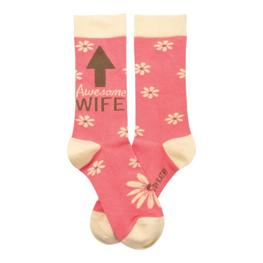 Picture of Awesome Wife Socks