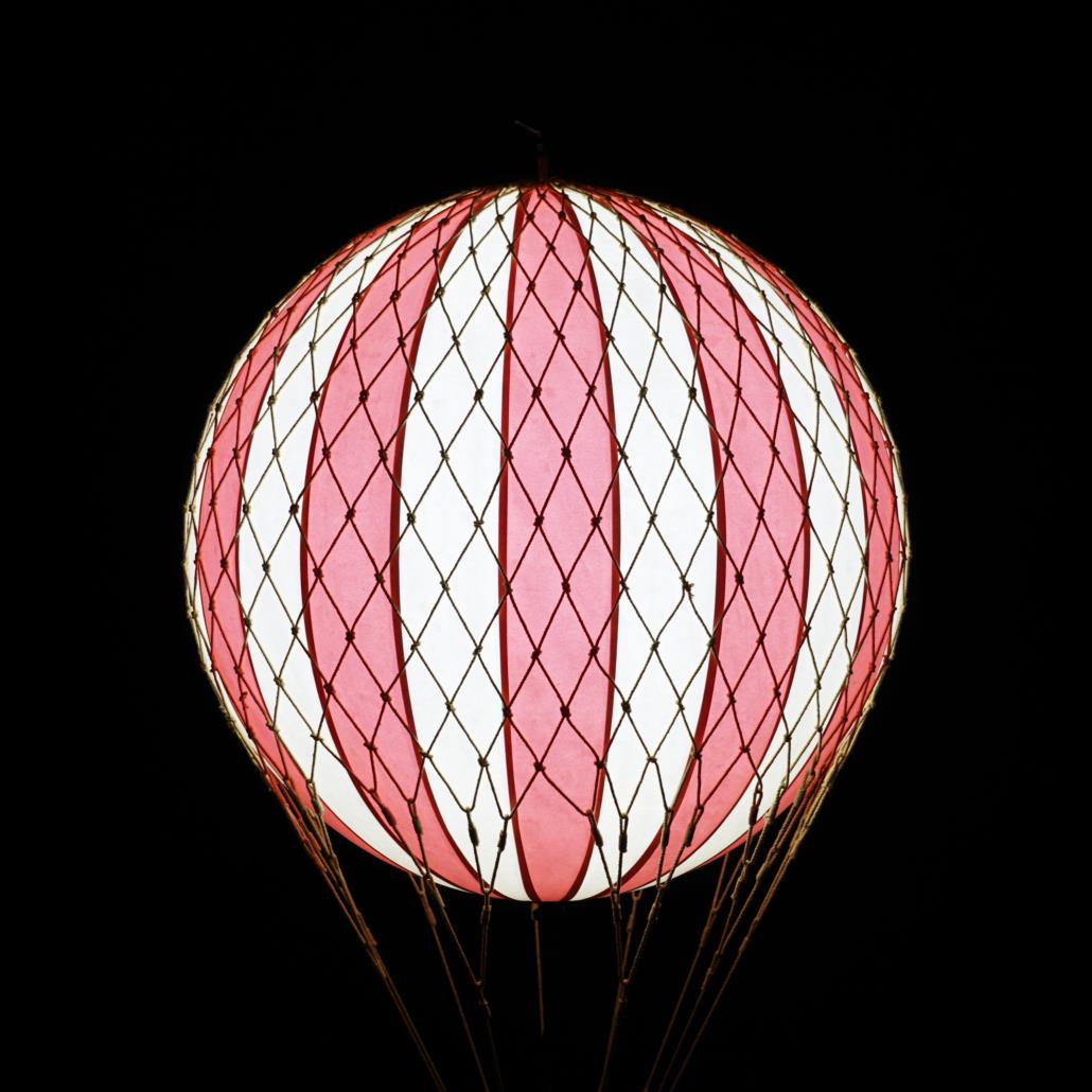 Picture of Royal Aero LED Air Balloon Model, Red Striped