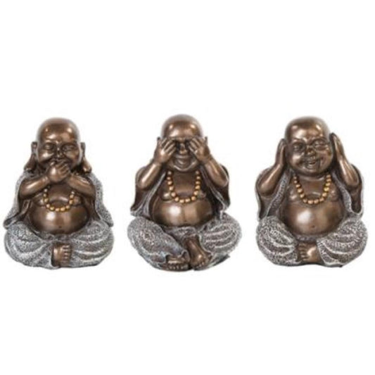 Picture of S/3 No Evil Wise Buddah
