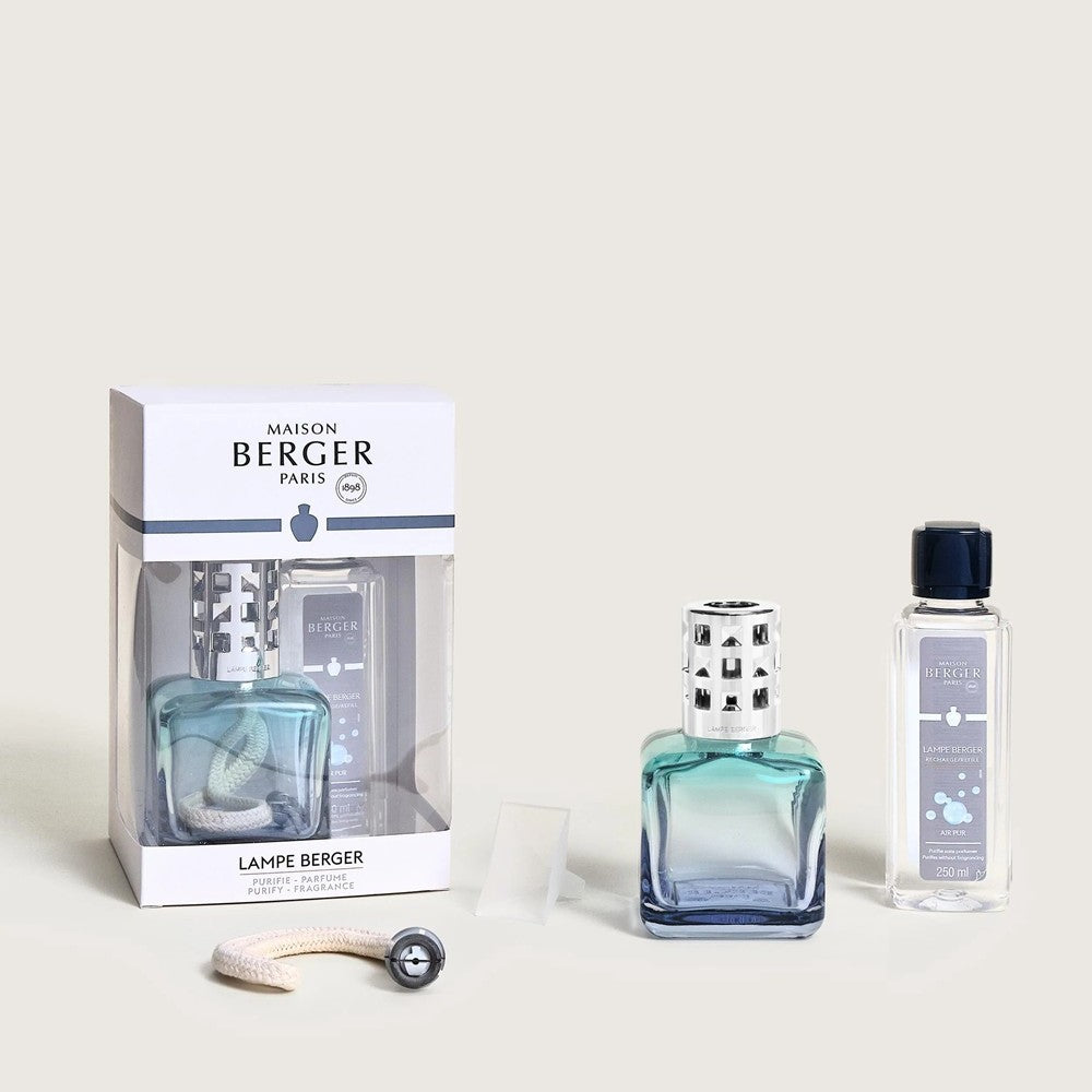 Maison Berger scent diffuser with box, refill, and accessories.
