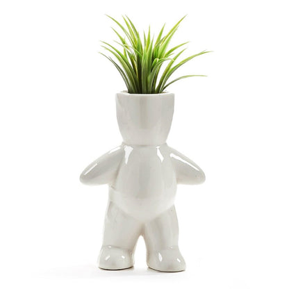 Picture of Mini Figure Planter White