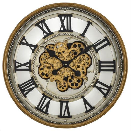 Picture of Rivera Gold Gears Wall Clock