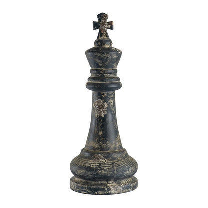 Picture of King Chess Piece Decor Black