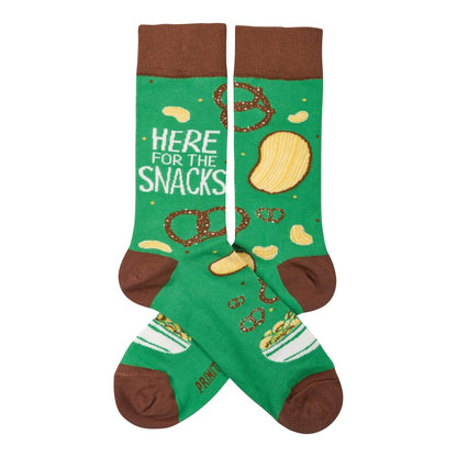 Picture of Here For The Snacks Socks