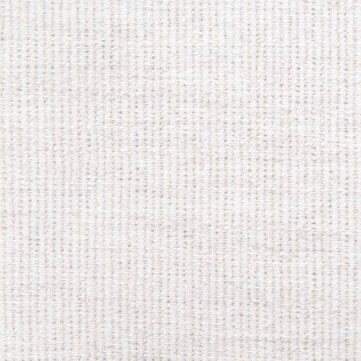 White textured fabric with a grid-like pattern.