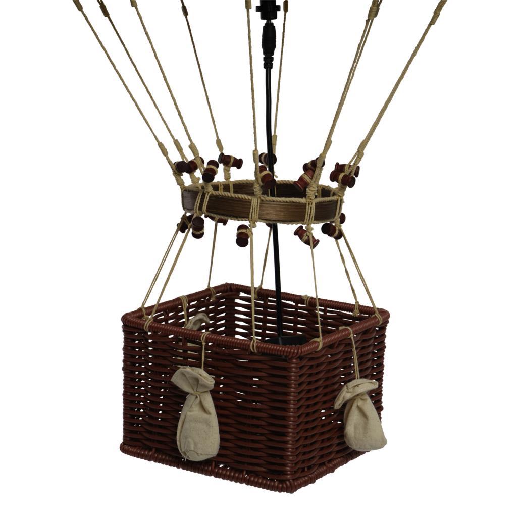 Picture of Jules Verne LED Air Balloon Model, Red Striped