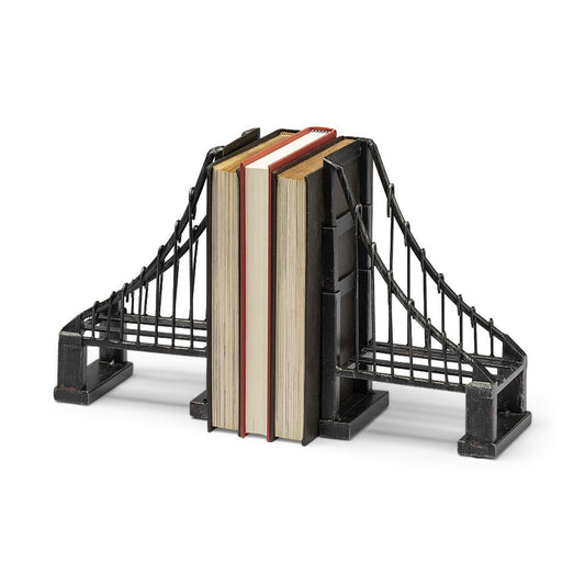 Picture of Iron Suspension Bridge Bookends