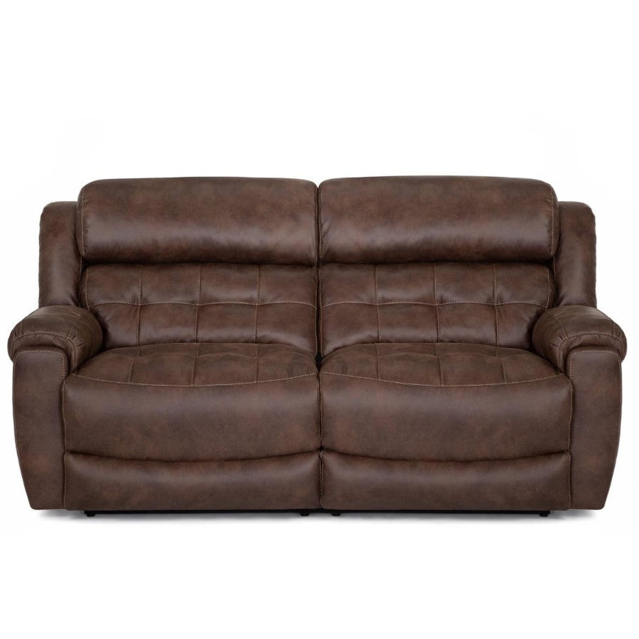 Picture of Cain Tobacco Double Reclining Two Seat Sofa