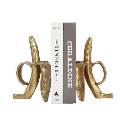 Picture of Gold Banana Bookends