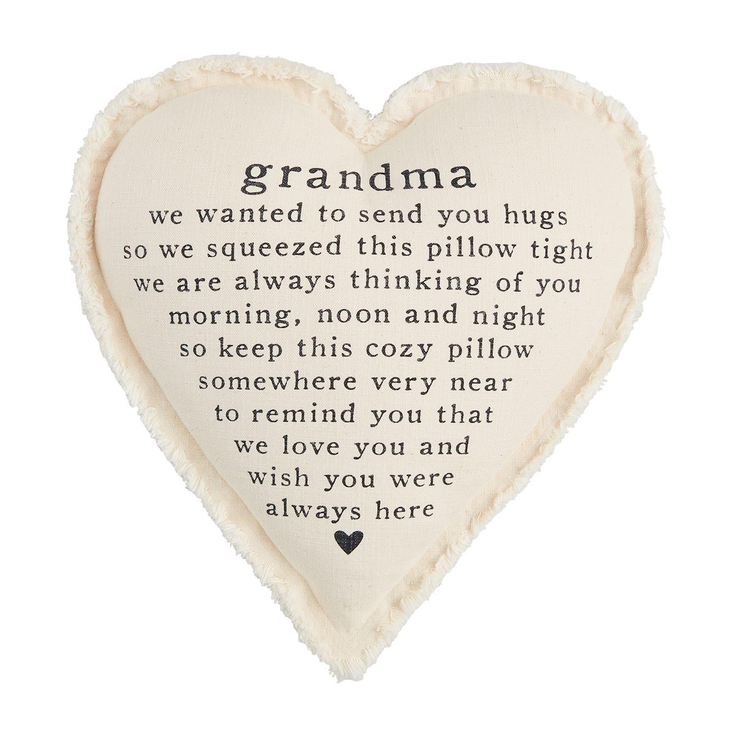 Picture of Grandma Heart Pillow