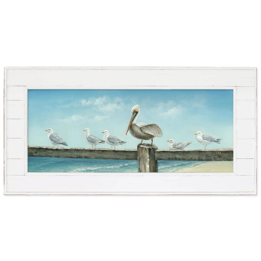 Picture of "Head Honcho" Framed Canvas Wall Art