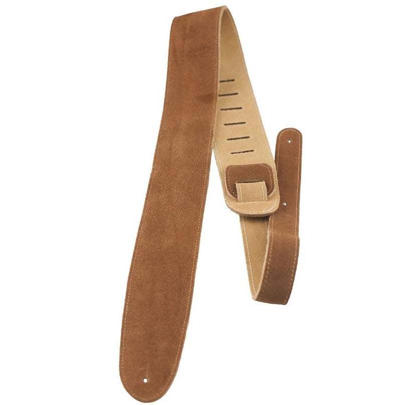 Picture of 2.5" Natural Soft Suede Guitar Strap