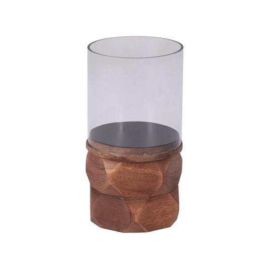 Picture of Stacked Hexagon Pillar Hurricane, Small