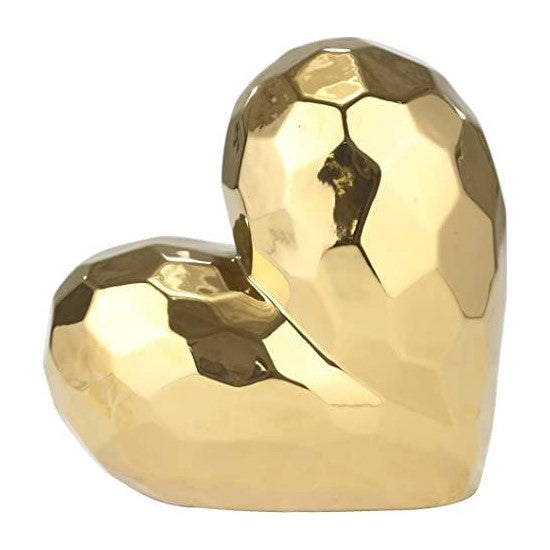 Picture of Gold Tabletop Heart Decor, Small