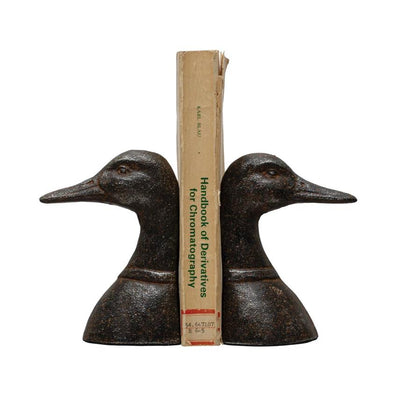 Picture of Cast Iron Duck Head Bookends