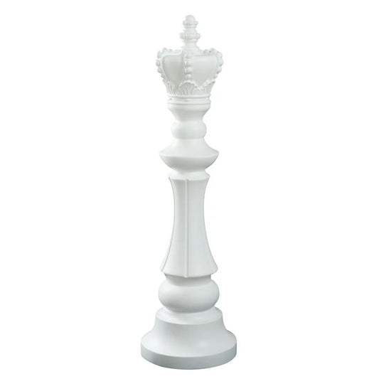 Picture of King Chess Piece Decor, White