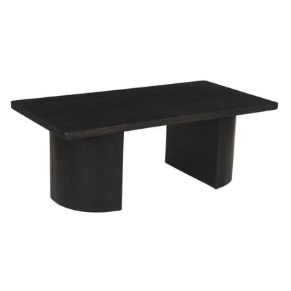 Picture of Máni 47" Coffee Table Black Half Moon