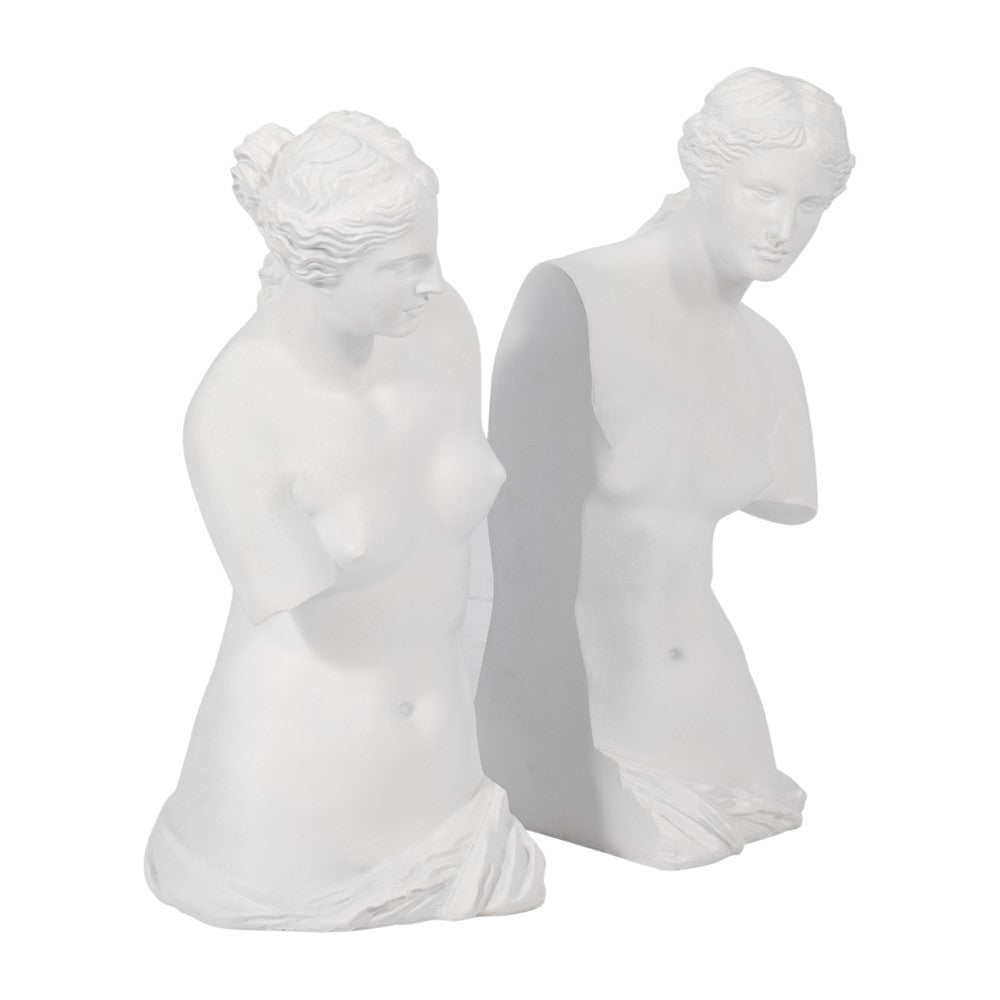 Picture of Venus Bookends, White