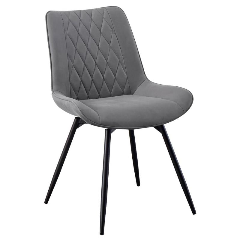 Picture of Niel Swivel Dining Chair Grey