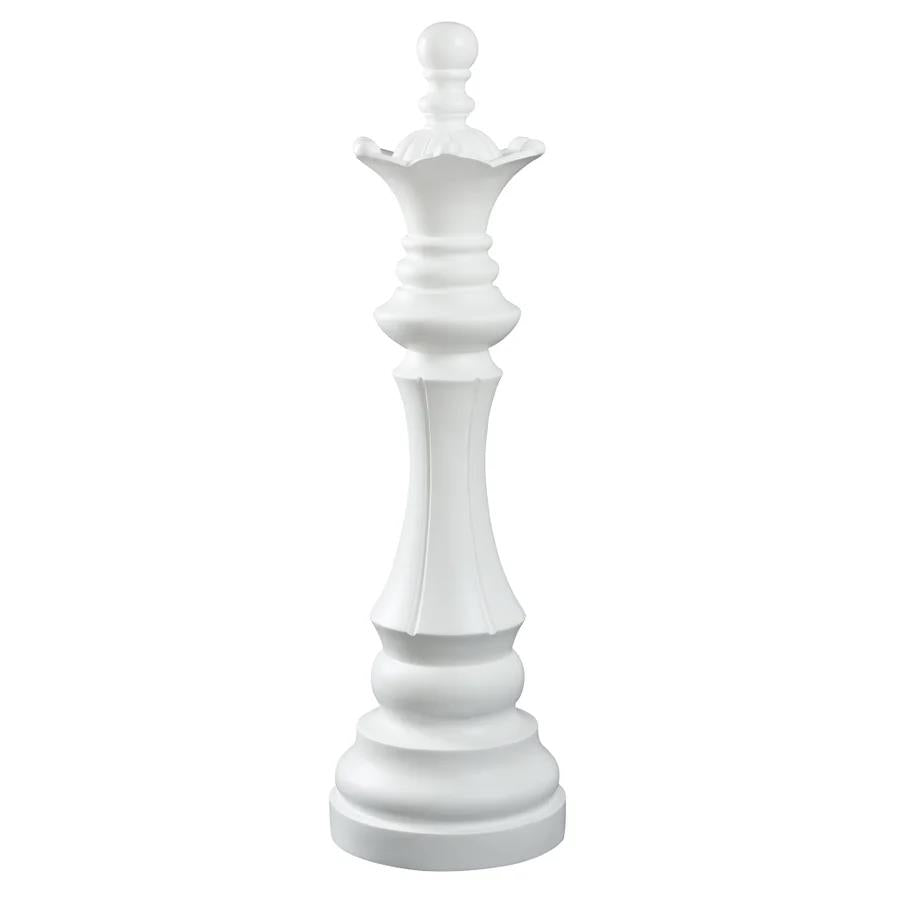 Picture of Queen Chess Piece Decor, White