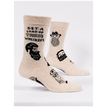 Picture of Men's Crew Socks - "These Whiskers"