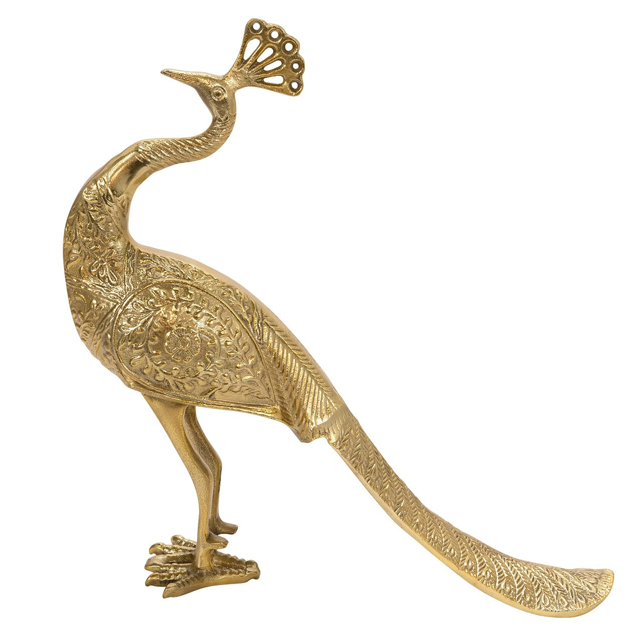 Picture of Peacock Figure, Gold