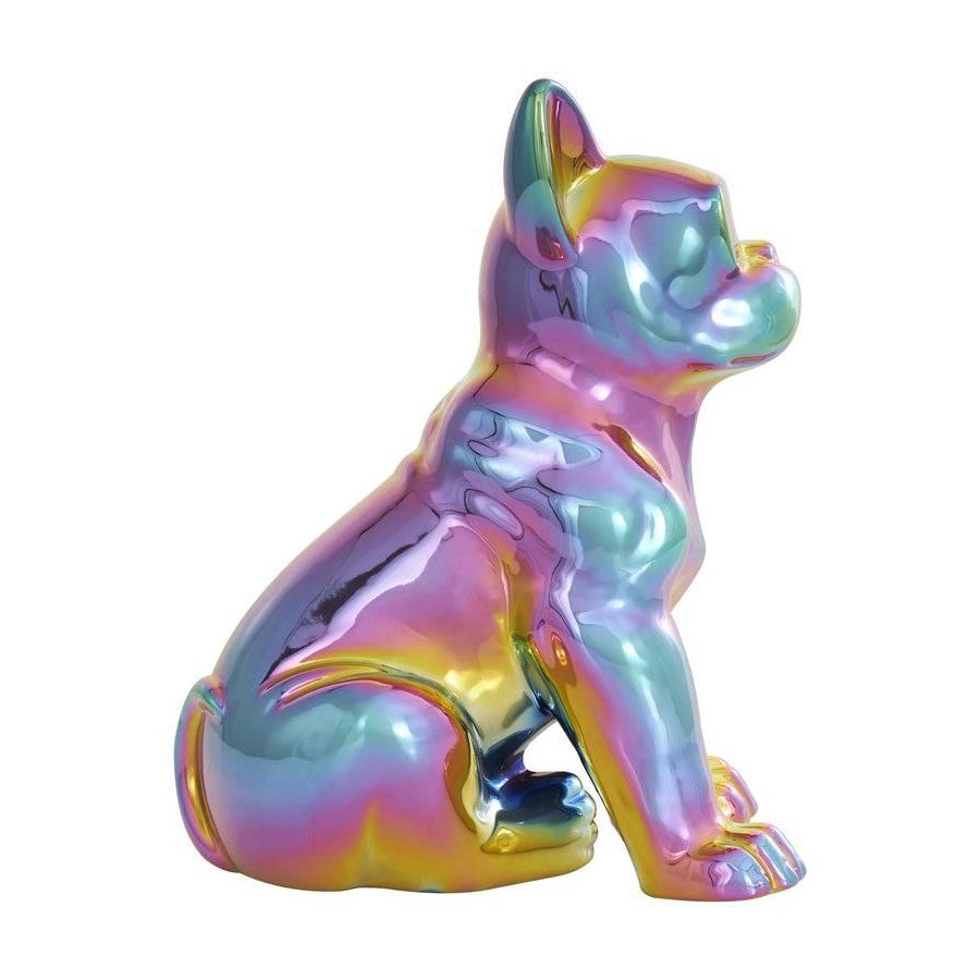 Picture of Rainbow Shimmer Bulldog Sculpture