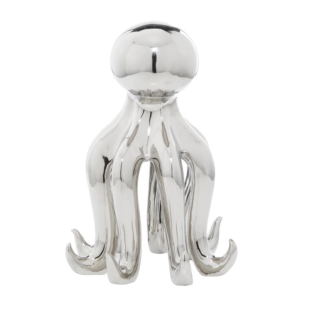 Picture of Octopus Sculpture, Silver