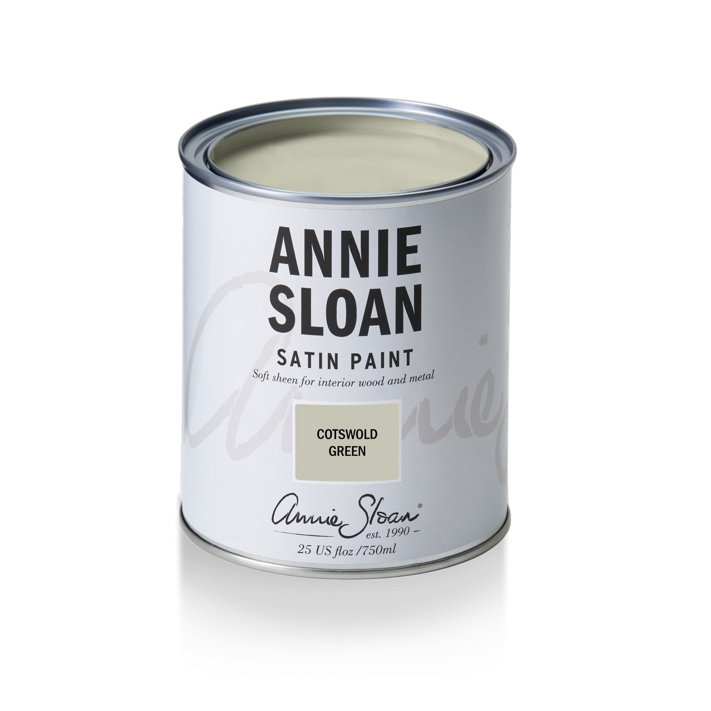 Annie Sloan Satin Paint Cotswold Green, 750 ml Tin