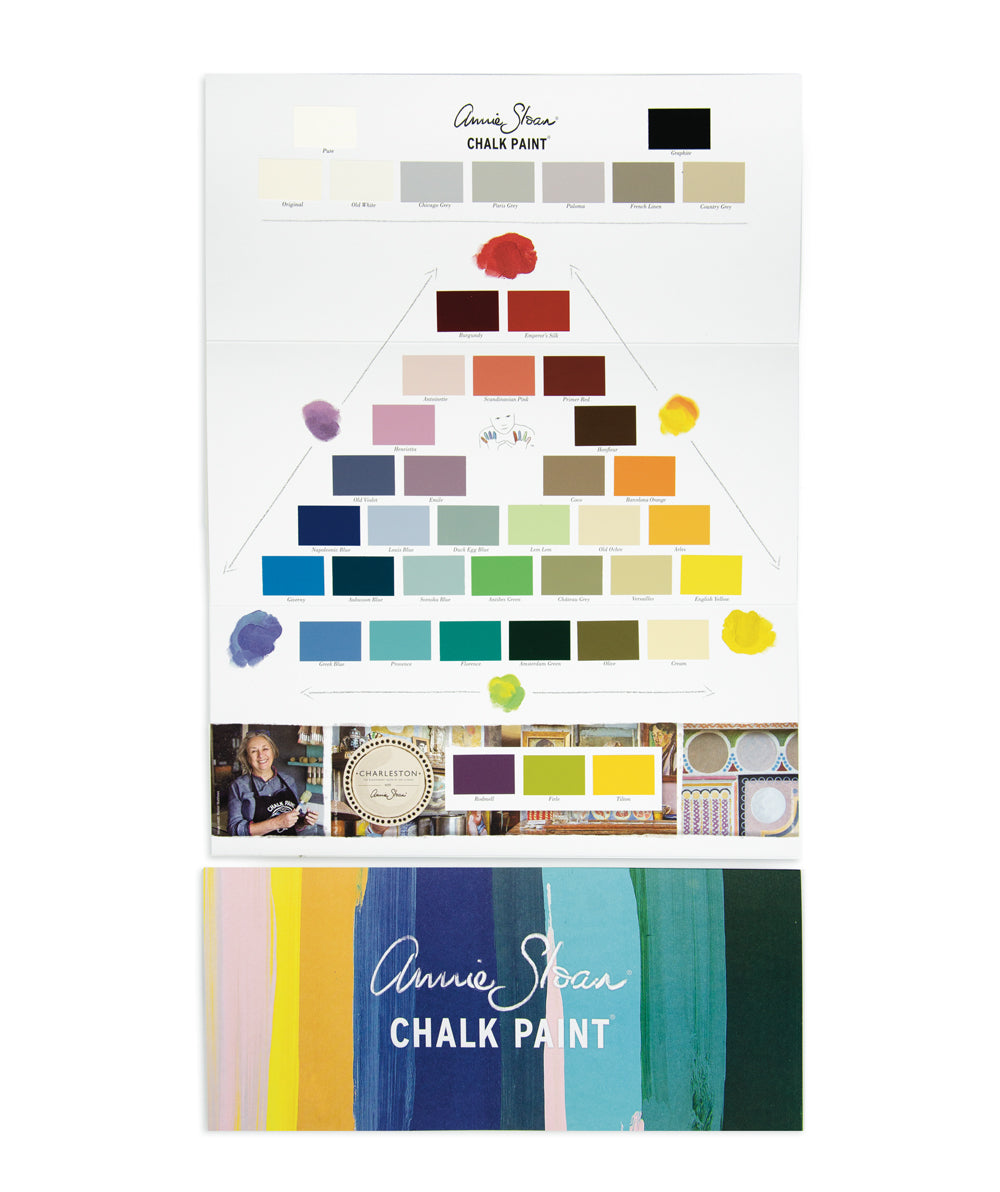 Annie Sloan Chalk Paint Color Chart