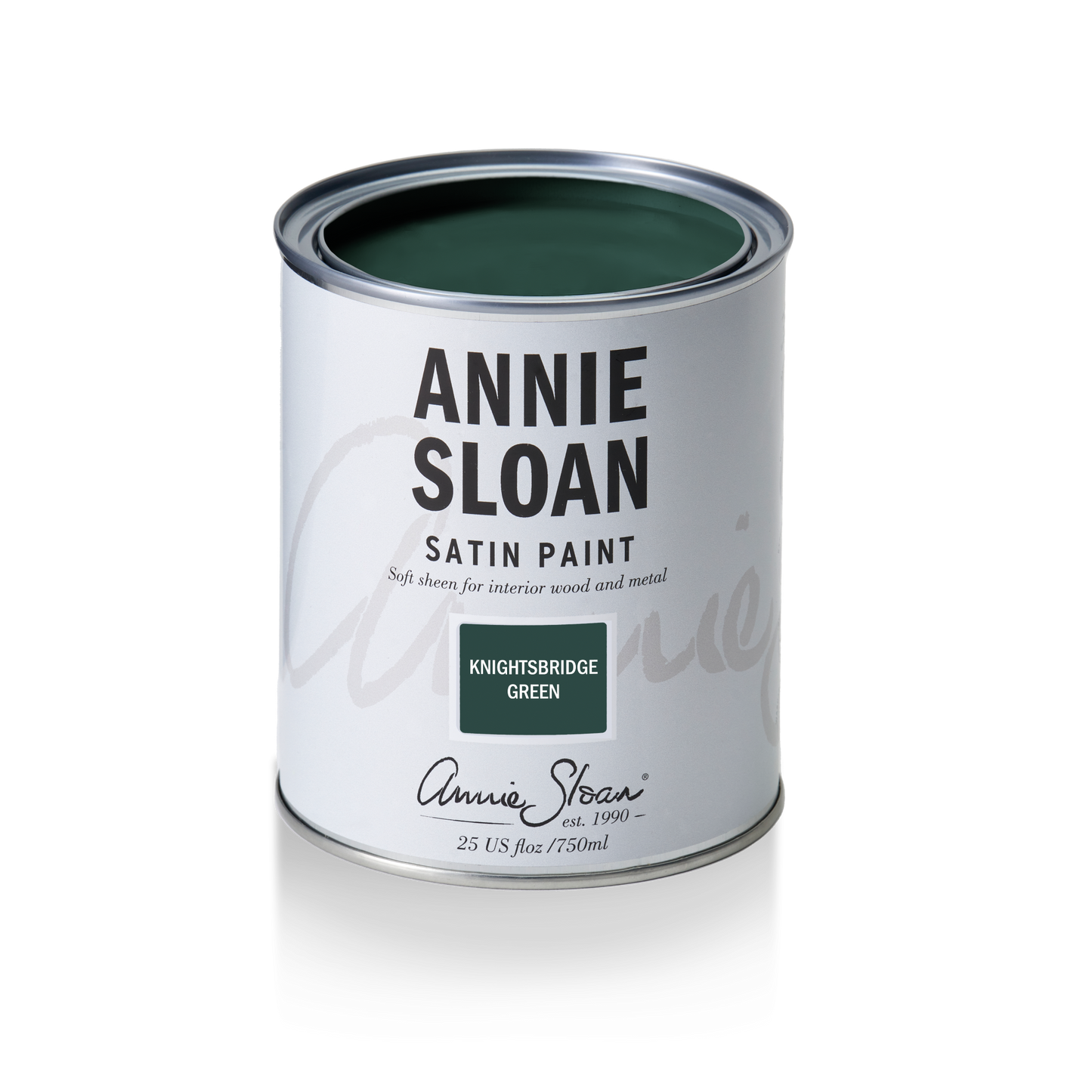 Annie Sloan Satin Paint Knightsbridge Green, 750 ml Tin