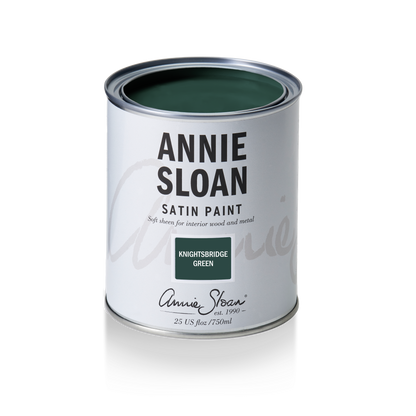 Annie Sloan Satin Paint Knightsbridge Green, 750 ml Tin