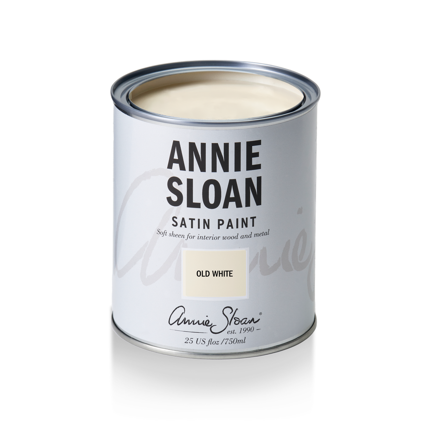 Annie Sloan Satin Paint Old White, 750 ml Tin