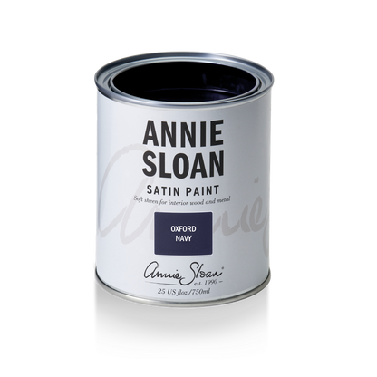 Annie Sloan Satin Paint Oxford Navy, 750 ml Tin