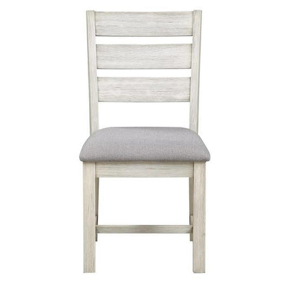 Aspen Court White Slat Back Chair